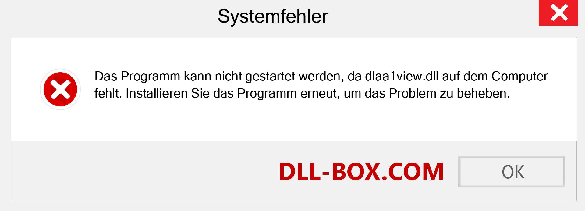 dlaa1view.dll-Datei fehlt?. Download für Windows 7, 8, 10 - Fix dlaa1view dll Missing Error unter Windows, Fotos, Bildern